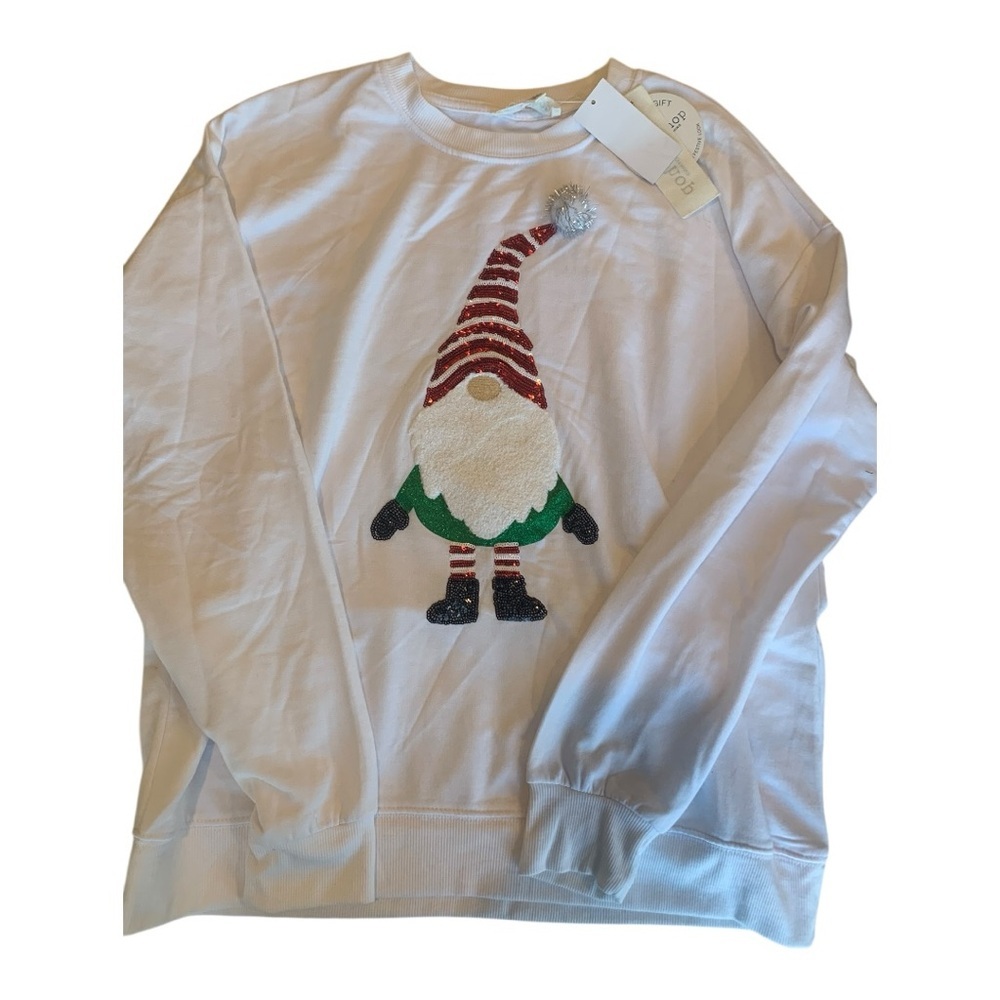 Women’s Knome Sequins Workshop Republic Top Sz M NWOT - Picture 5 of 9